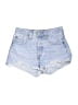 Levi's Blue Denim Shorts Size 25 waist - photo 1