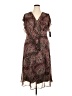 KSL 100% Polyester Animal Print Brown Cocktail Dress Size 20 - photo 1