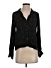 Madewell Polka Dots Black Long Sleeve Blouse Size S - photo 1