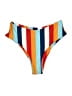 Shein Stripes Orange Swimsuit Bottoms Size M - photo 1