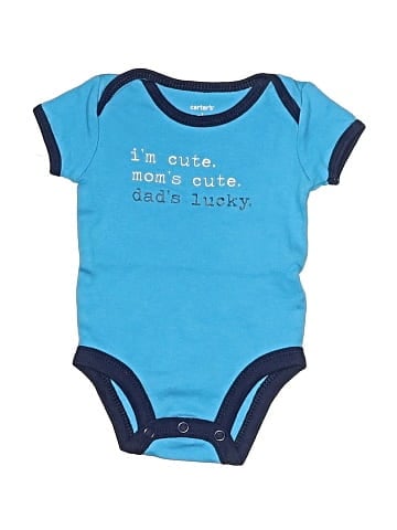 Carter's Short Sleeve Onesie (view 1)
