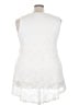 Susan Graver Ivory Sleeveless Blouse Size 2X - photo 2
