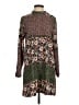 Zara Basic Print Green Casual Dress Size S - photo 1