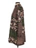 Zara Basic Print Green Casual Dress Size S - photo 5
