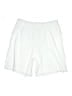 Gap Solid White Athletic Shorts Size Lg Petite - photo 1