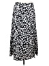 Leith 100% Polyester Floral Black Casual Skirt Size M - photo 1