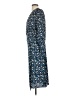 Halogen Floral Blue Casual Dress Size XS - photo 5