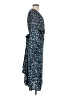 Halogen Floral Blue Casual Dress Size XS - photo 4