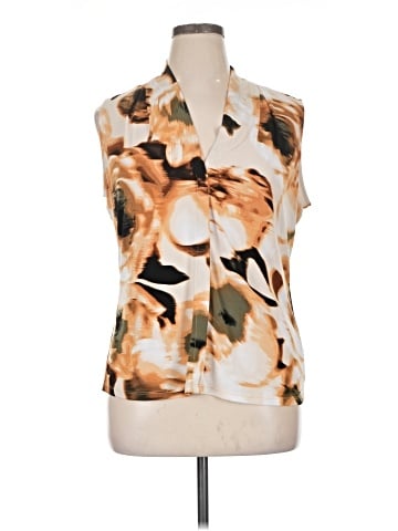 Calvin Klein Sleeveless Blouse (view 1)