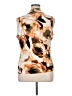 Calvin Klein Ivory Sleeveless Blouse Size XL - photo 2