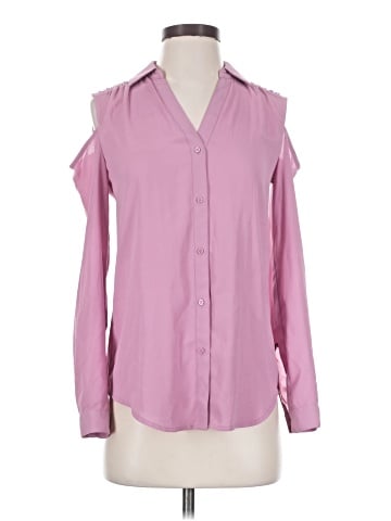 Candie's Long Sleeve Blouse (view 1)