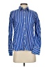 J.Crew 100% Cotton Stripes Blue Long Sleeve Button-Down Shirt Size 2 - photo 1
