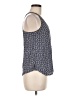 Joie 100% Silk Blue Sleeveless Silk Top Size M - photo 4