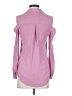 Candie's 100% Polyester Pink Long Sleeve Blouse Size XS - photo 2