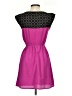 Bebop Color Block Pink Casual Dress Size S - photo 2