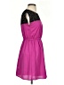 Bebop Color Block Pink Casual Dress Size S - photo 4