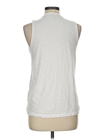 Madewell Whisper Cotton V-Neck Pocket Tank (view 2)