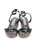 Stella McCartney Animal Print Black Wedges Size EU 36 - photo 2