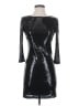 Veronica M. 100% Polyester Metallic Black Cocktail Dress Size S - photo 1