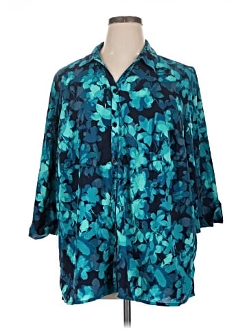 Catherines 3/4 Sleeve Blouse (view 1)