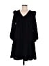 Umgee 100% Polyester Solid Black Casual Dress Size M - photo 1