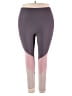 Fabletics Color Block Purple Active Pants Size 2X - photo 1