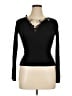 Principles Black Long Sleeve Top Size 10 - photo 1