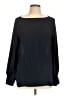 Ann Taylor Factory 100% Polyester Black Long Sleeve Blouse Size L - photo 1