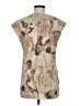 St. John Tan Sleeveless Silk Top Size 6 - photo 2