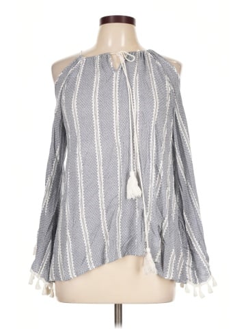Romeo & Juliet Couture Long Sleeve Blouse (view 1)