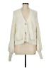 L'Agence 100% Nylon Ivory Cardigan Size Med (2) - photo 1