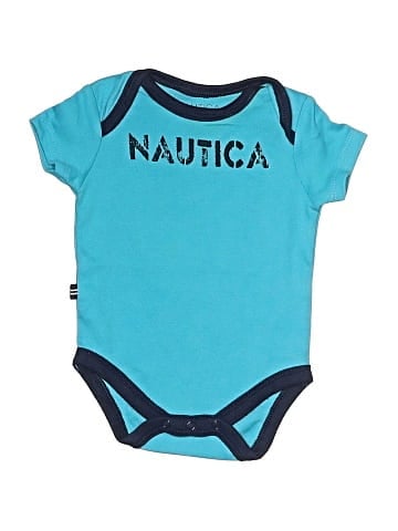 Nautica Short Sleeve Onesie (view 1)