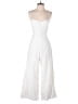ASTR The Label Solid White Jumpsuit Size M - photo 1