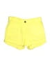 H&M Solid Yellow Shorts Size 4 - photo 1