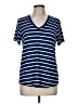 Gap Stripes Blue Short Sleeve T-Shirt Size M - photo 1