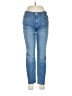 7 For All Mankind Hearts Blue Jeans Size 29 waist - photo 1
