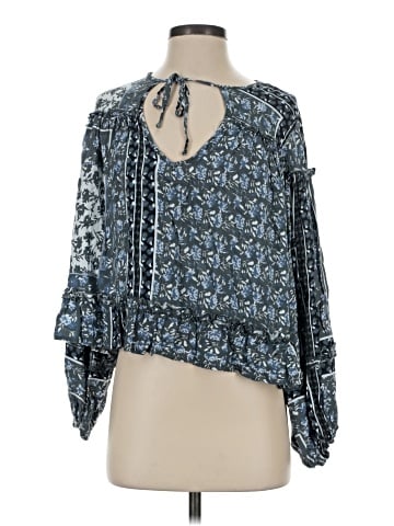 Jen's Pirate Booty 3/4 Sleeve Blouse (view 1)