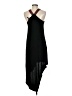 BCBGMAXAZRIA 100% Lyocell Solid Black Cocktail Dress Size M - photo 2