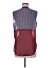 1.State 100% Polyester Burgundy Sleeveless Blouse Size M - photo 2