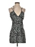 Shein 100% Polyester Green Cocktail Dress Size 4 - photo 1