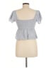 Hollister Gray Short Sleeve Top Size M - photo 2