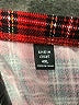 Shein Curve Plaid Red Formal Skirt Size 20 Plus (4) - photo 4