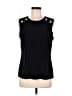 Nine West Black Sleeveless T-Shirt Size M - photo 1