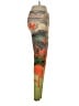 Onzie 100% Polyester Print Green Leggings Size Med - Lg - photo 4