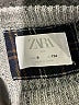 Zara Kids Plaid Gray Pullover Sweater Size 9 - photo 3