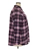 Avenue Plaid Burgundy Long Sleeve Blouse Size 18 Plus - photo 4