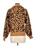 Nine West Animal Print Brown Pullover Sweater Size L - photo 2