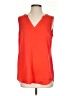 CAbi 100% Polyester Orange Sleeveless T-Shirt Size S - photo 1