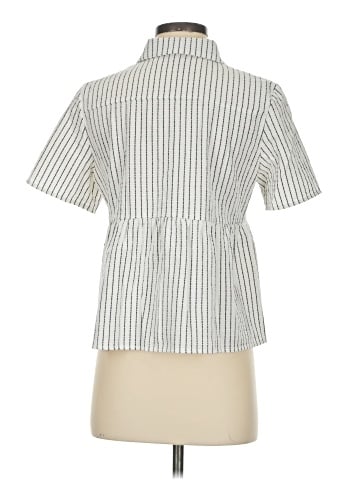 Unbranded Short Sleeve Button-Down Shirt (view 2)