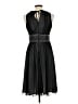 DressBarn 100% Polyester Black Cocktail Dress Size 10 - photo 2